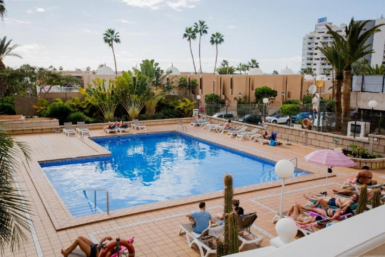 319 Modern Accommodation,Sea View, Wi Fi And Pool Playa de las Americas  Bagian luar foto